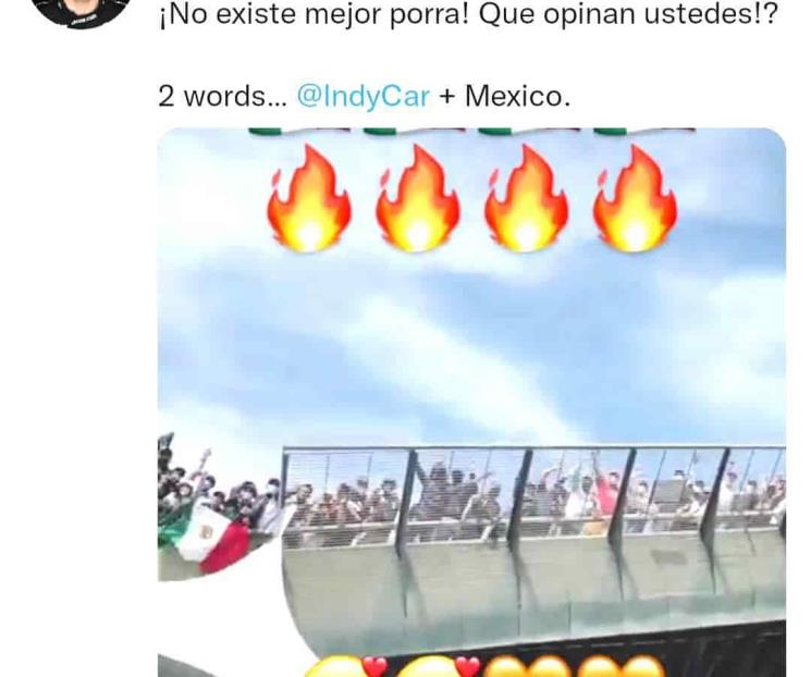 Urge carrera de IndyCar en México: OWard