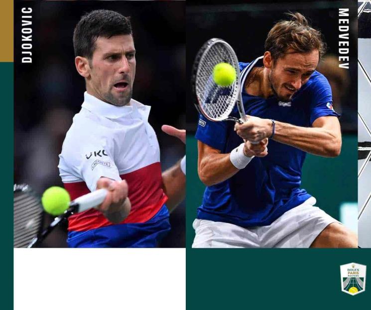 Djokovic-Medvédev, en Final de Masters de París
