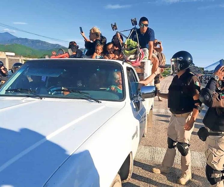 Cambia caravana de ruta para llegar a CDMX