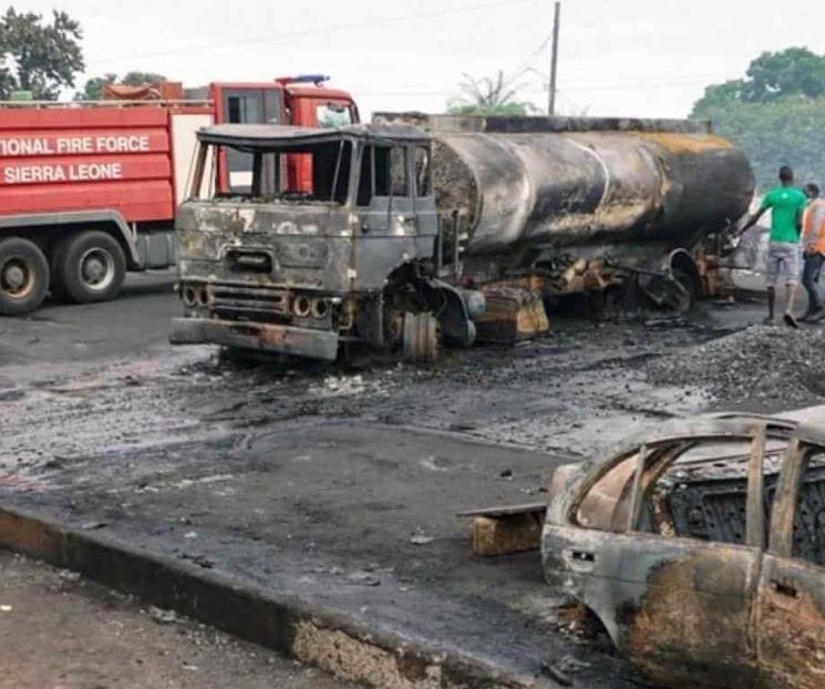 Deja al menos 92 muertos explosión en Sierra Leona Deja al menos 92 muertos explosión en Sierra Leona