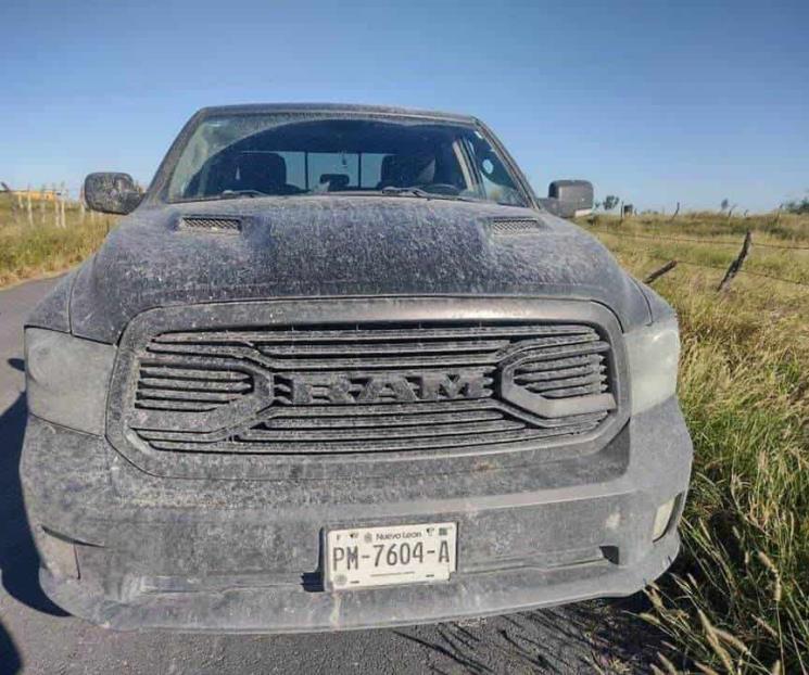 Recuperan camioneta robada con violencia