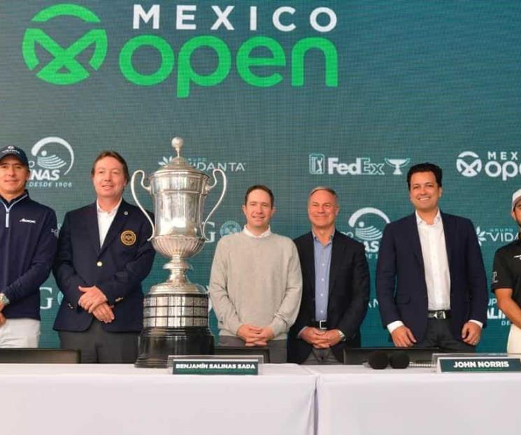 Confirman el México Open en la PGA Tour