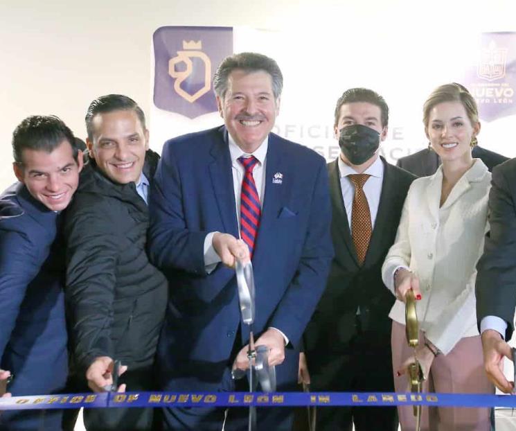 Inaugura gobernador Oficina de Representación en Laredo Inaugura gobernador Oficina de Representación en Laredo