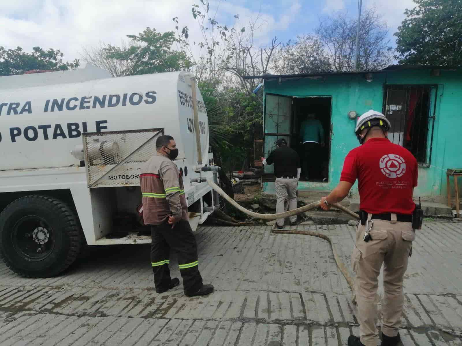 Dos viviendas de madera terminaron convertidas en cenizas