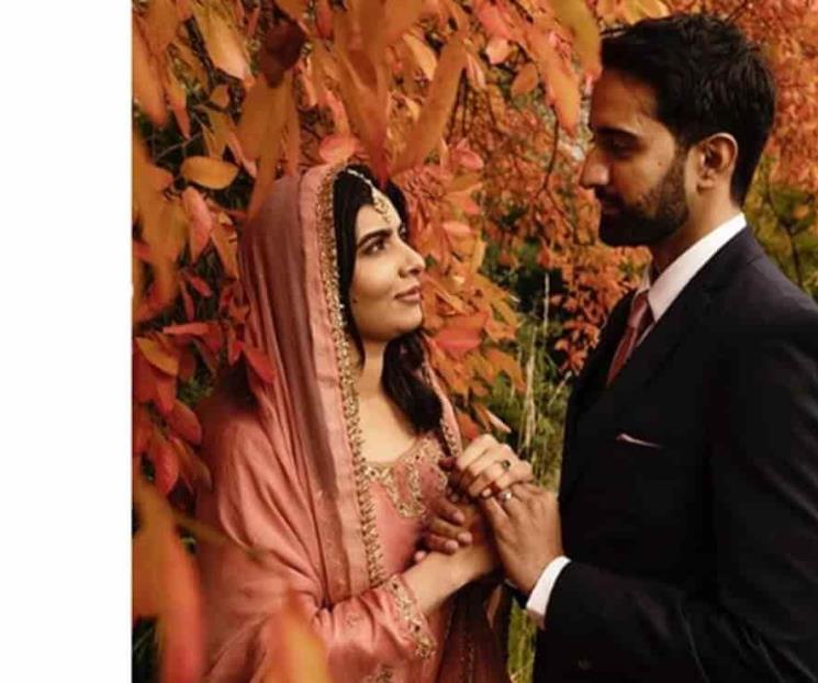 Malala difunde fotos de su boda en Instagram