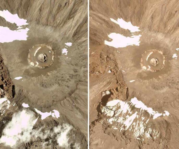 Desaparecen rápidamente glaciares de las montañas