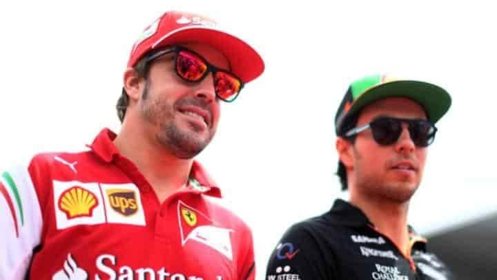 Acepta Fernando Alonso admiración por Sergio Pérez