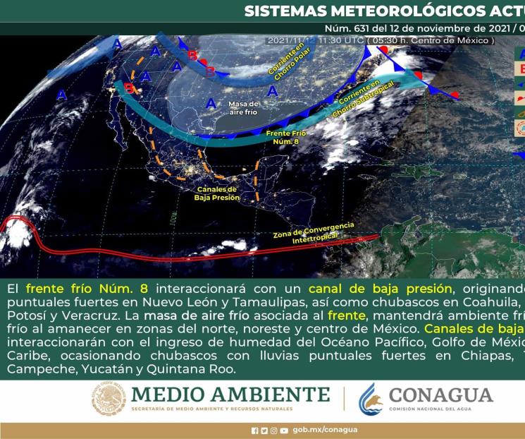 Clima en los estados; se esperan lluvias