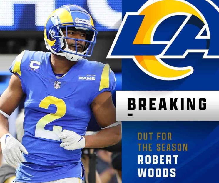Pierden los Rams toda la temporada a Robert Woods