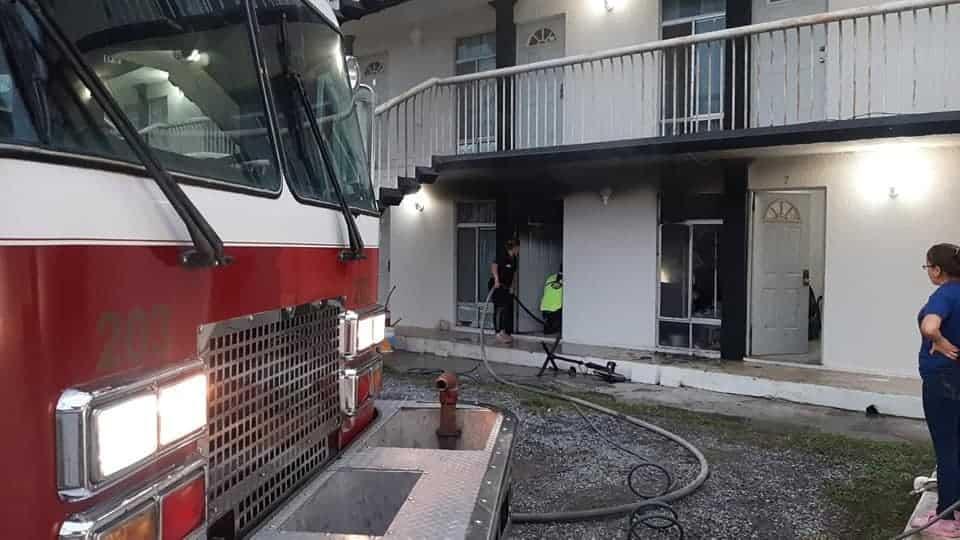 Arde departamento en Allende