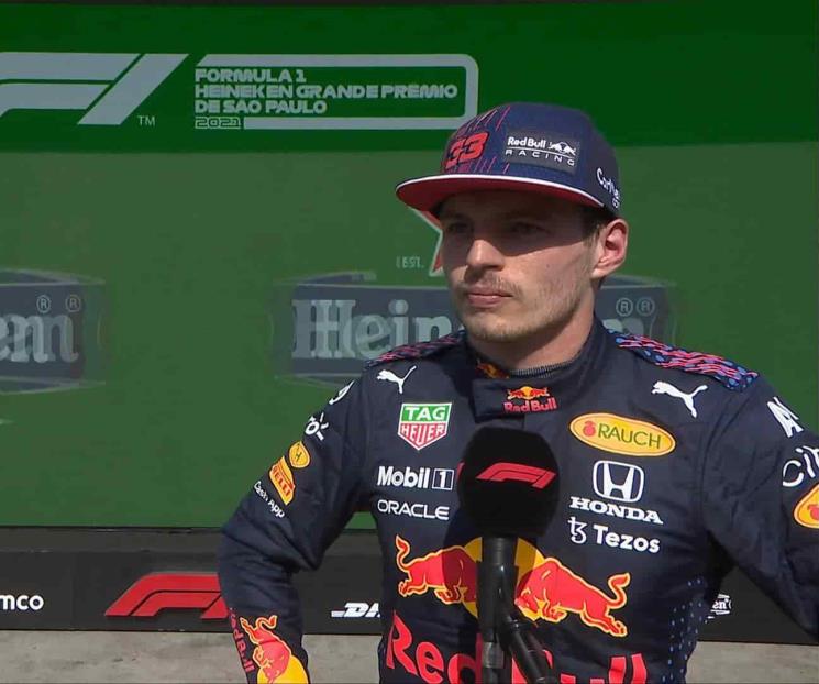 Volveremos más fuertes: Max Verstappen