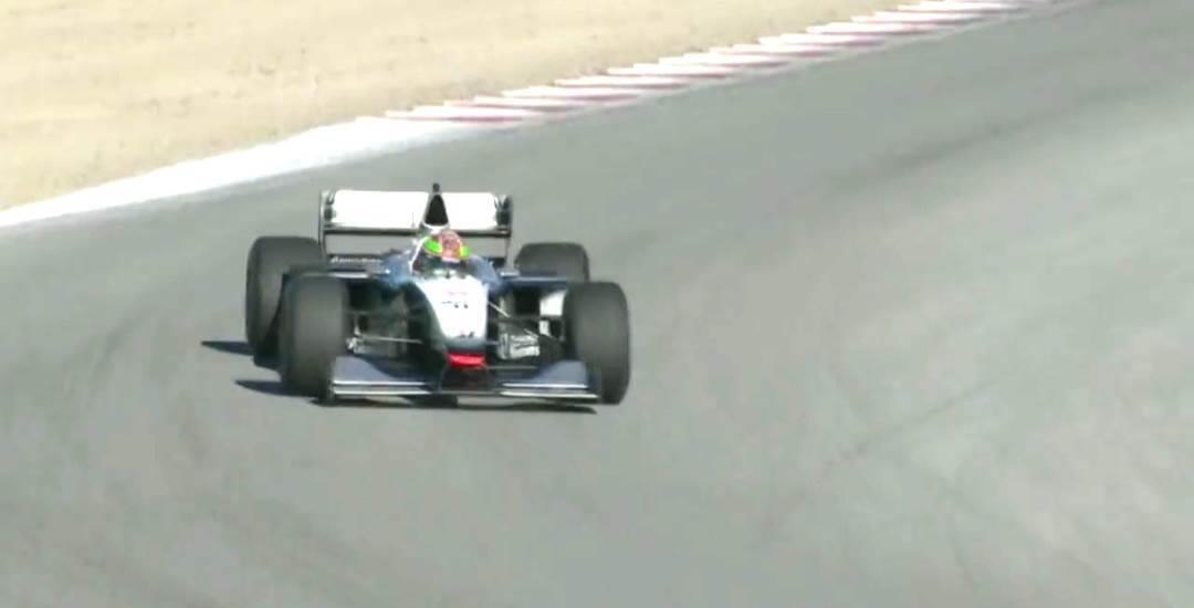 Prueba OWard McLaren en LS; lo observa Zak Brown Prueba OWard McLaren en LS; lo observa Zak Brown