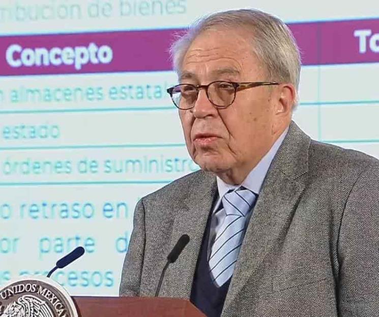 Próxima semana Ssa informará sobre distribución de medicinas