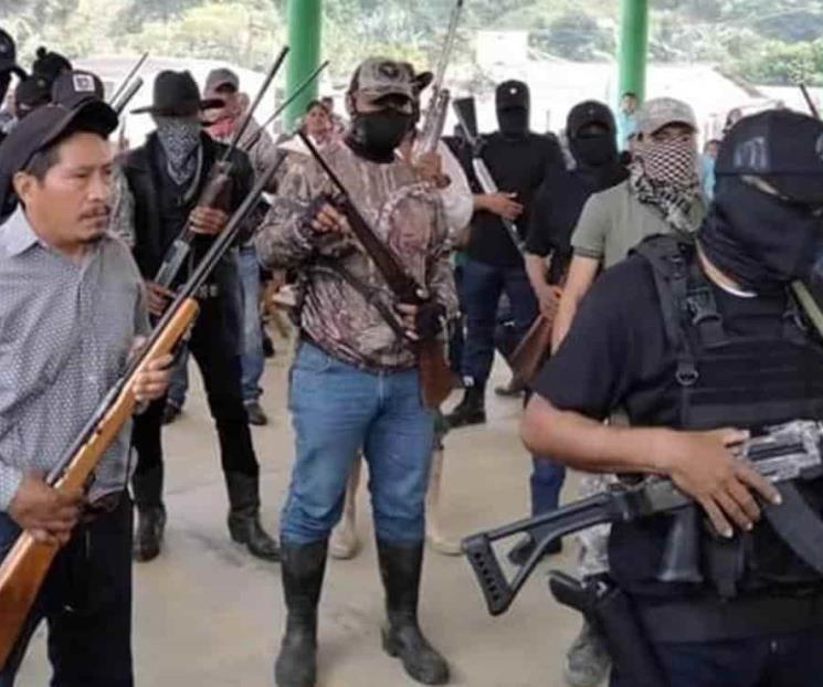 Las armas, son para defender tierras: comuneros chiapanecos