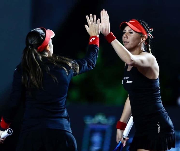 Eliminan a mexicana Olmos en dobles de WTA Finals Eliminan a mexicana Olmos en dobles de WTA Finals