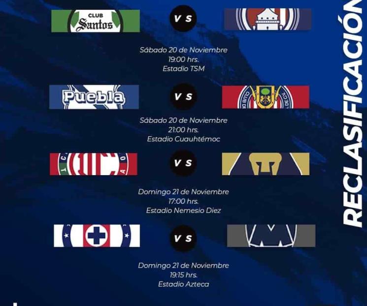 Jugarán Rayados repesca el domingo Jugarán Rayados repesca el domingo