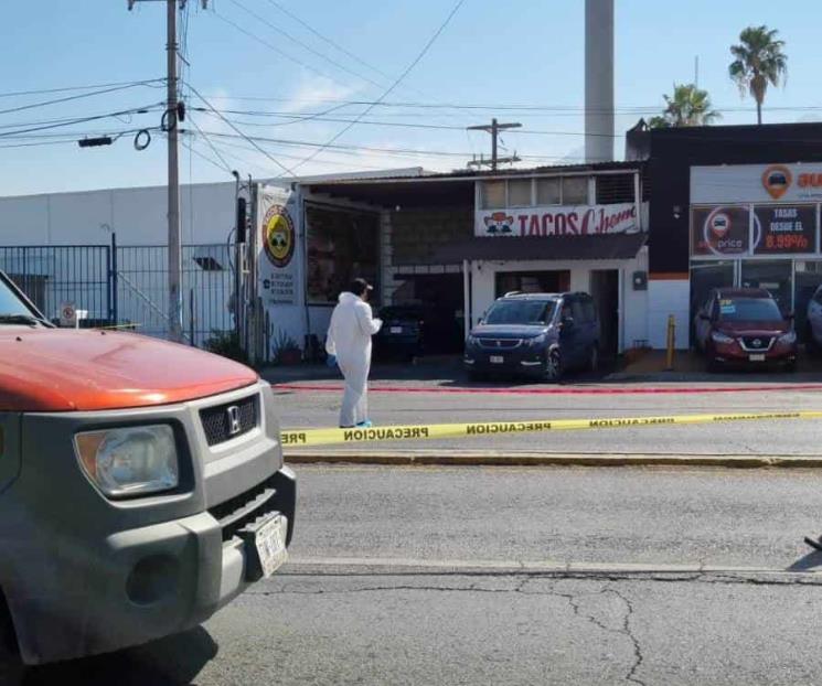Ejecutan a dueño de taquería Ejecutan a dueño de taquería