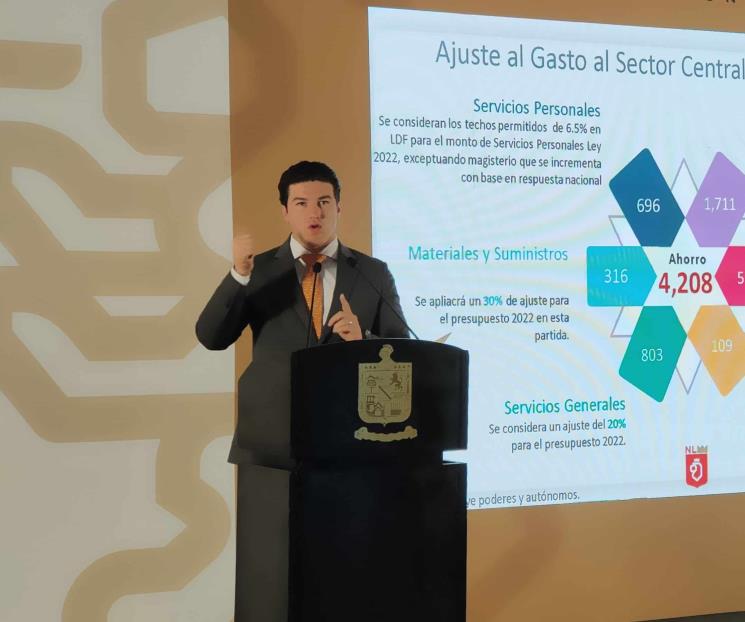 Acusará Samuel ante Fiscalía gasto en “sonseras”