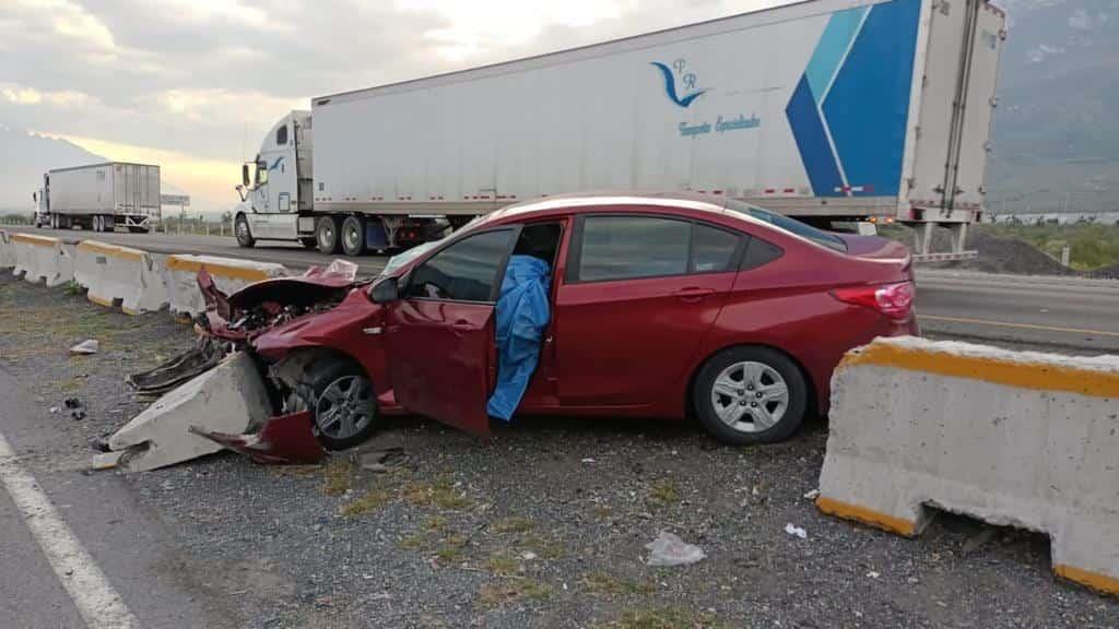 Choque deja 2 muertos en García