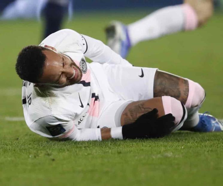 Se lesiona Neymar