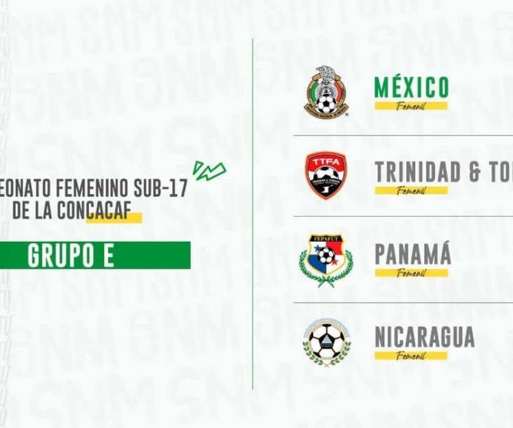 Conoce TRI Sub-17 Femenil rivales en Eliminatoria