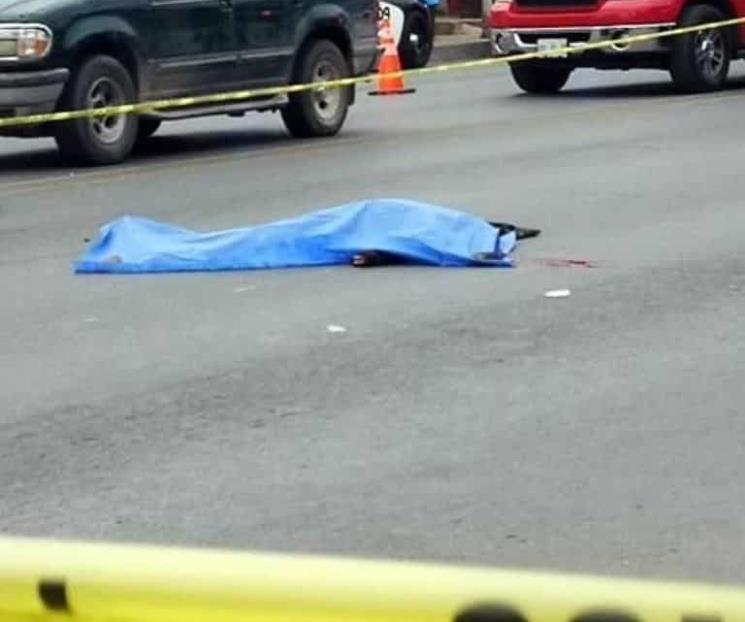 Muere mujer atropellada Muere mujer atropellada