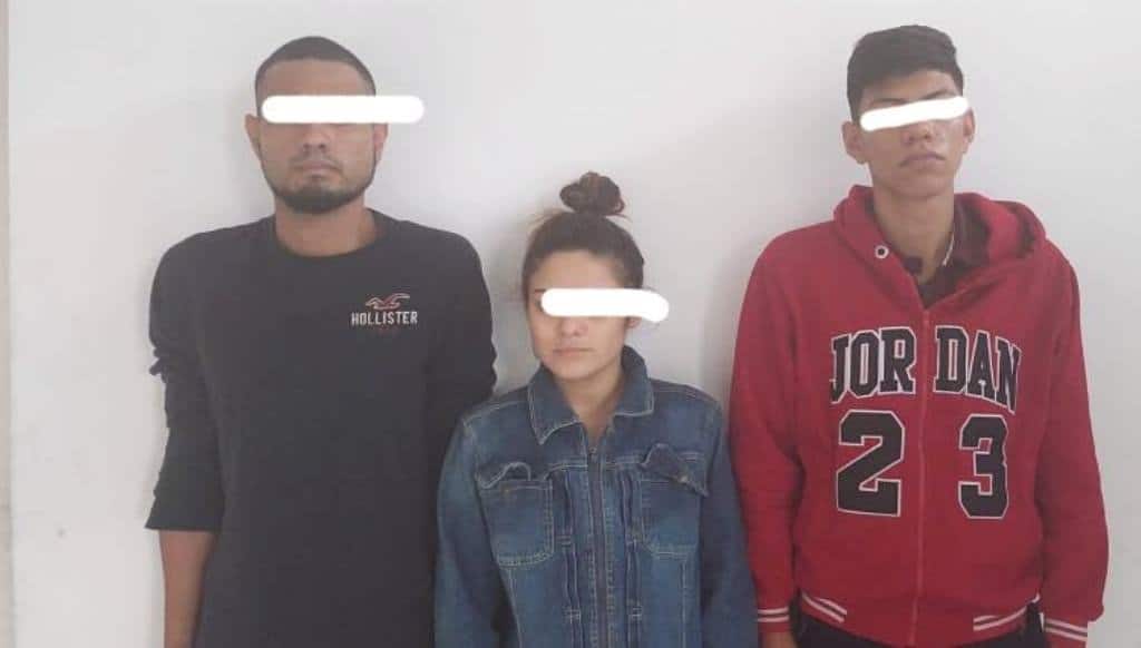 Tres jóvenes protagonizaron una persecución policiaca que se extendió por varias