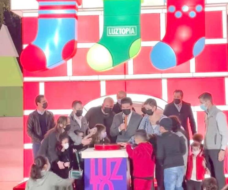 Enciende Luztopía el espíritu navideño 