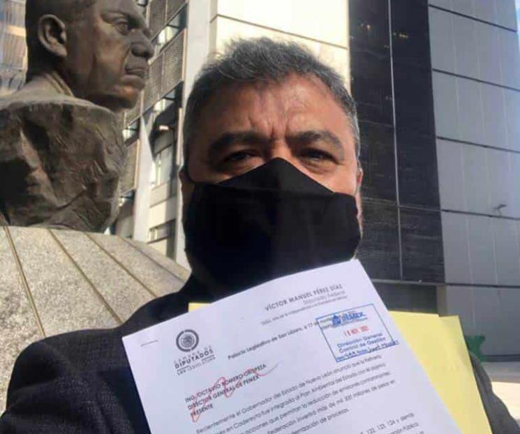 Demanda Víctor Pérez transparencia de recursos a refinería