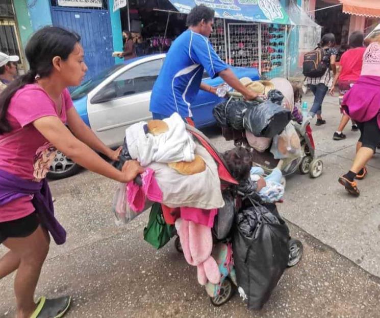 Política de contención es inhumana, dice líder de caravana
