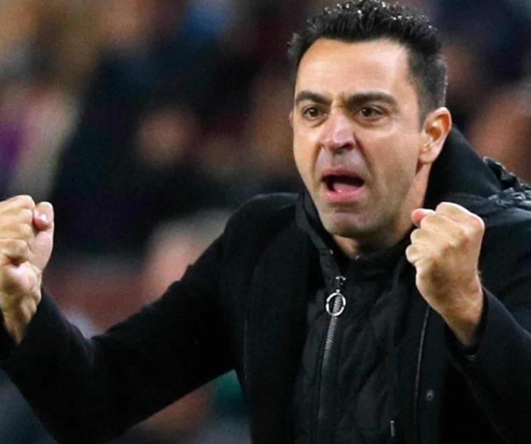 Debuta Xavi Hernández con triunfo como DT del Barça Debuta Xavi Hernández con triunfo como DT del Barça