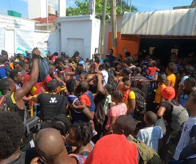 Genera caos traslado de migrantes Genera caos traslado de migrantes