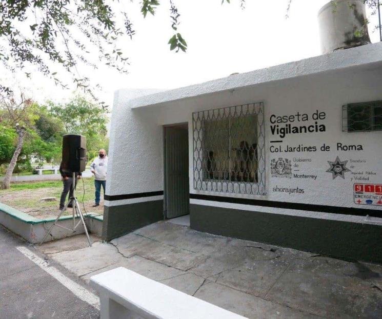 Rescatan caseta de vigilancia en Jardines de la Roma
