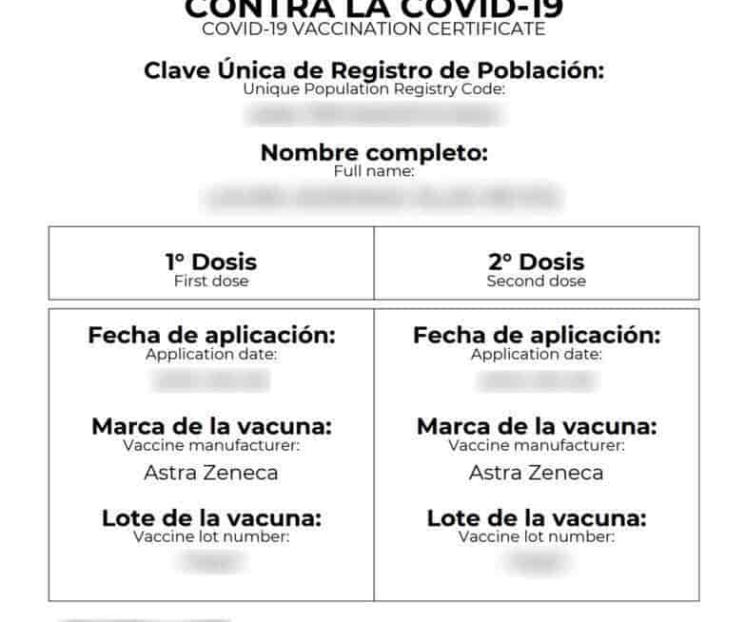 Instalarán módulos para agilizar certificados de vacunación