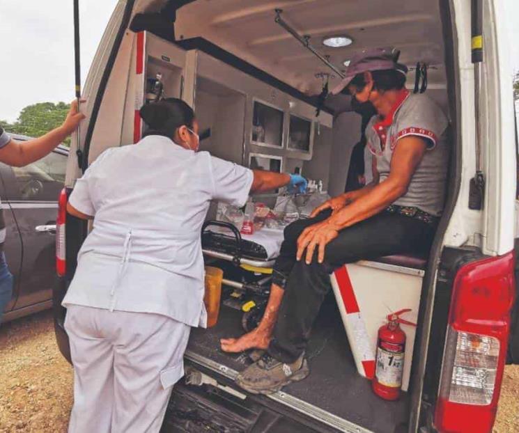 Ruta inhóspita. 50% de caravana migrante desertó en Oaxaca