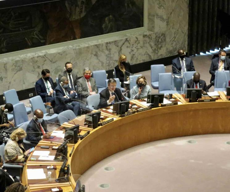 Ebrard preside Consejo de Seguridad de la ONU en Nueva York Ebrard preside Consejo de Seguridad de la ONU en Nueva York
