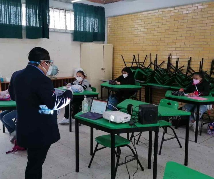 Sólo 0.07% de escuelas abiertas han presentado casos Covid