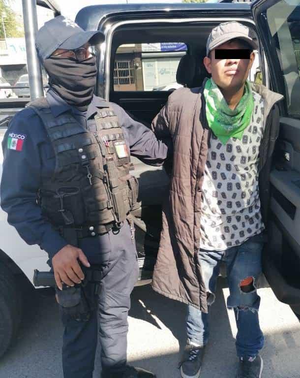 Detienen a asaltante