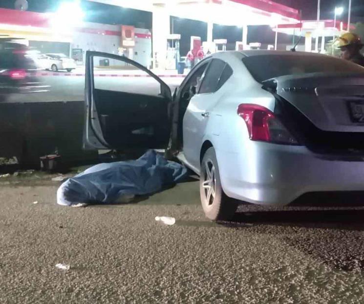 Muere conductor en estrellamiento
