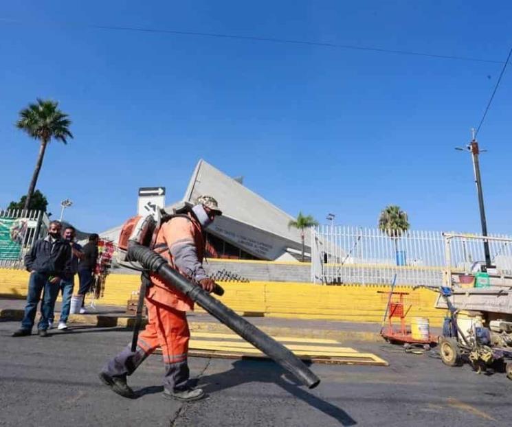 Inician operativo de limpieza continua en la Basílica