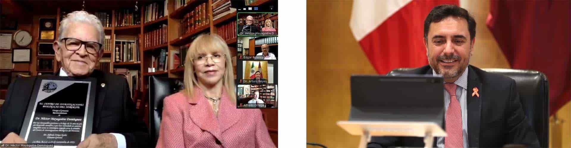 Homenaje del CIBNOR del Conacyt al Dr. Héctor Mayagoitia