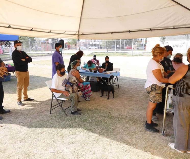 Llevan brigada canina a Valle de San Carlos