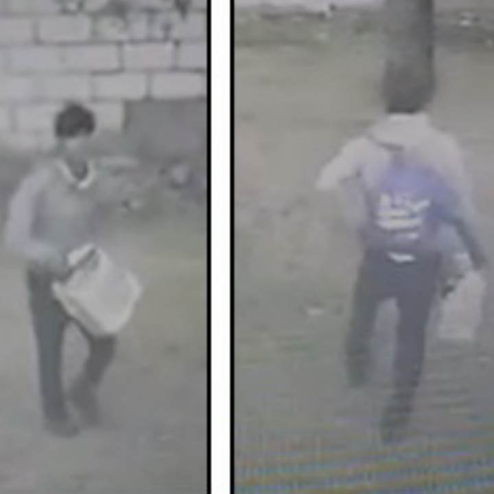 Detenido en el momento que dañaba el protector de una ventana en un plantel educativo
