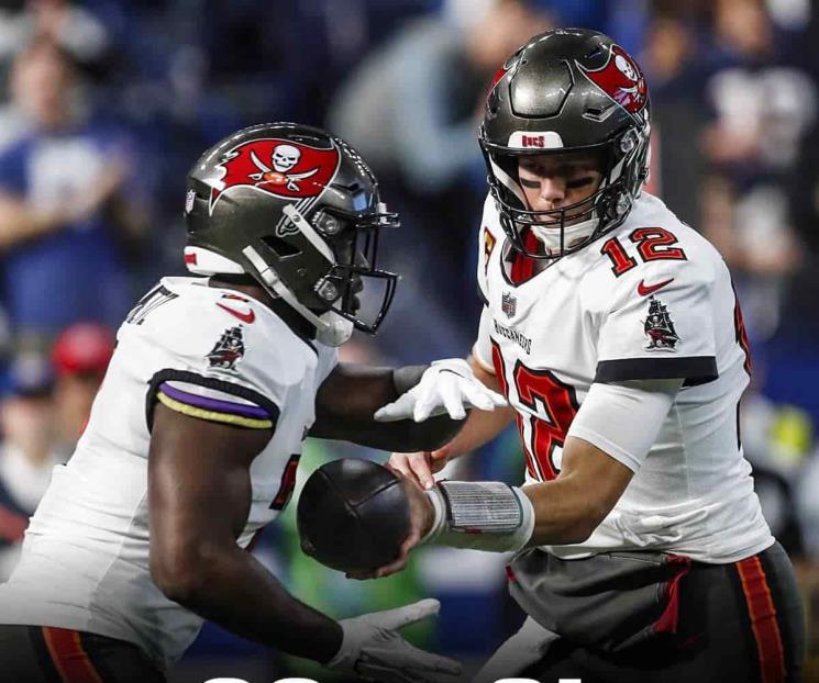 Remontan Brady y Buccs y vencen a Indianapolis