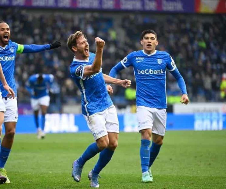Destaca Gerardo Arteaga en derrota del Genk