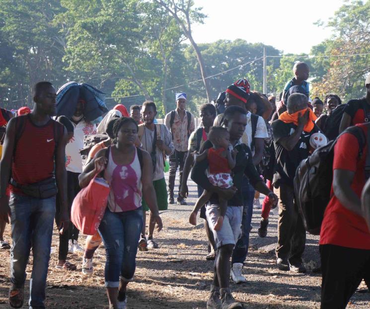 Provoca falta de atención de INM la salida de caravanas