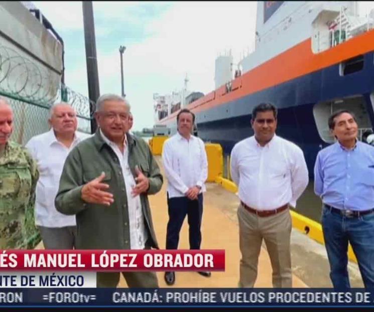 Ganancias del Istmo se destinarán a pensiones: AMLO