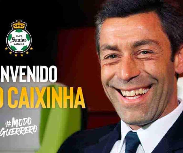 Confirma Santos a Caixinha; Ambriz, a Toluca