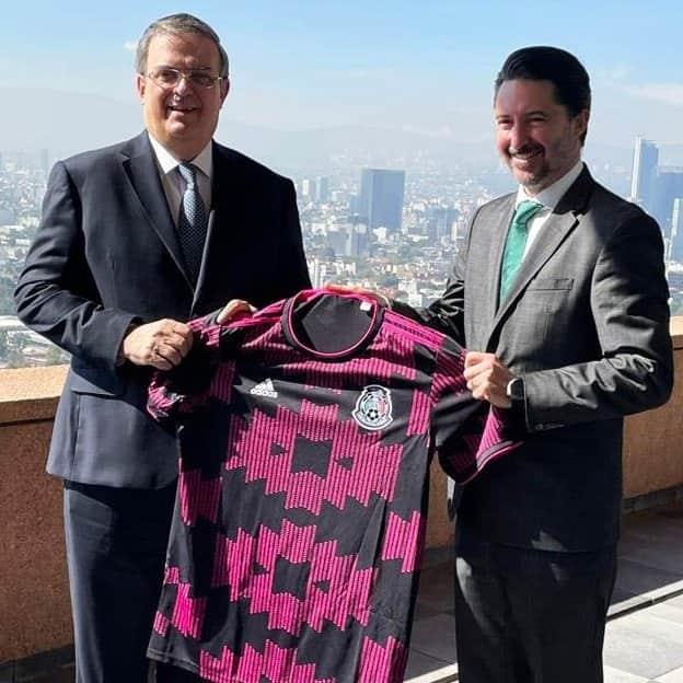 De Luisa y Ebrard se reúnen con motivo del Mundial de 2026