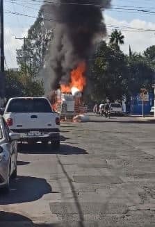 Al parecer fue un corto circuito lo que ocasionó que se produjera el siniestro